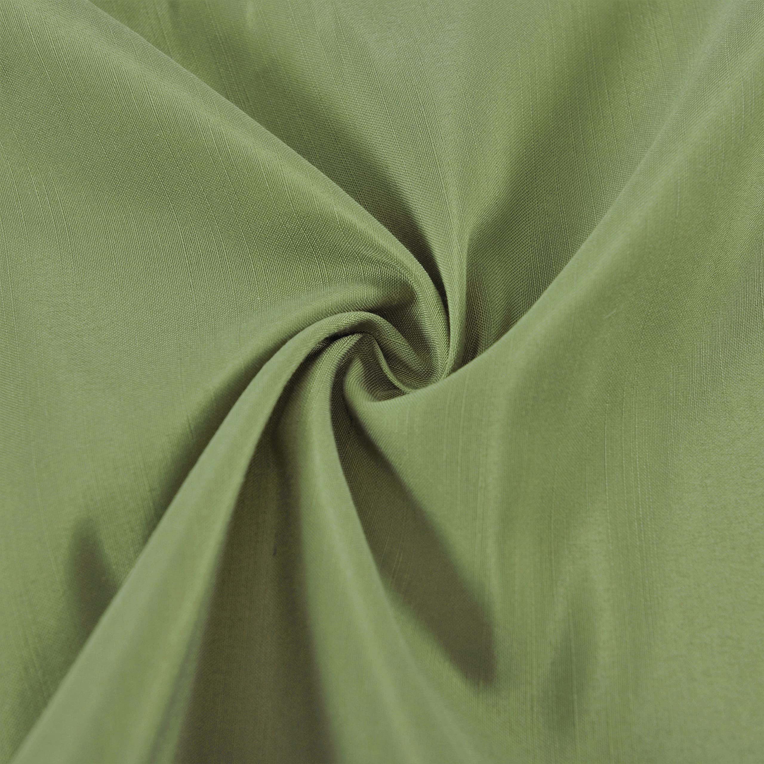 Biscaynebay Wrap Around Bed Skirts For King & Cal King Beds 19' Long Drop, Sage Adjustable Elastic Dust Ruffles Easy Fit Wrinkl