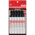 Teranishi Chemical Permanent Marker Magic Ink No.700 M700-T1-6P Black 6P Pack