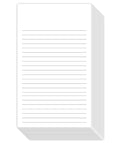 White Ruled Vertical Index Note Cards, 3' X 5' Inches | 300 Sheets Per Pack