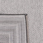 Safavieh Courtyard Collection 6'7' X 9'6' Light Grey/Black Cy8475 Indoor-Outdoor Waterproof Easy-Cleaning Patio Backyard Mudroom Area-Rug