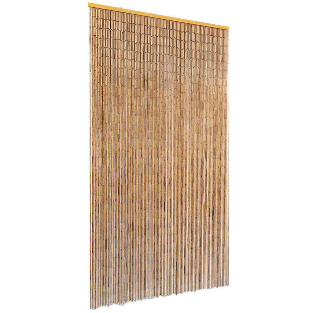 vidaXL Insect Door Curtain Bamboo 39.4&quot;x78.7&quot;