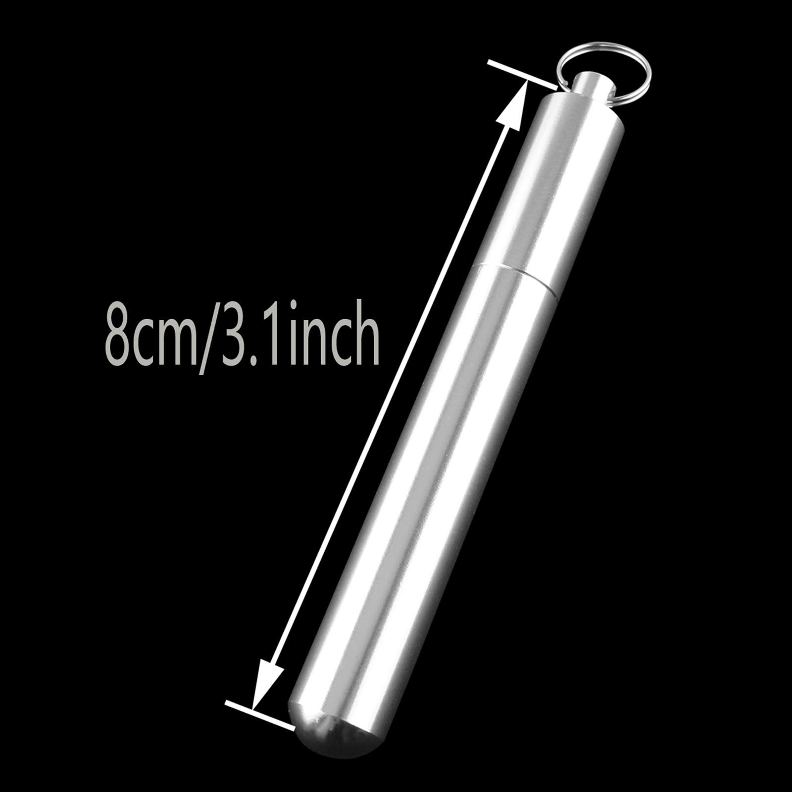 Axlizer Portable Toothpick Holder Metal Toothpicks Portable Toothpick Case For Outdoor Camping Travel Picnic