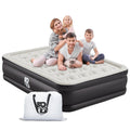 20 Queen Size Air Mattress with Built-in Pump - 2-Minute Setup, No Odd Smell, Supports 600 lbs - Perfect for Camping, Guests & H