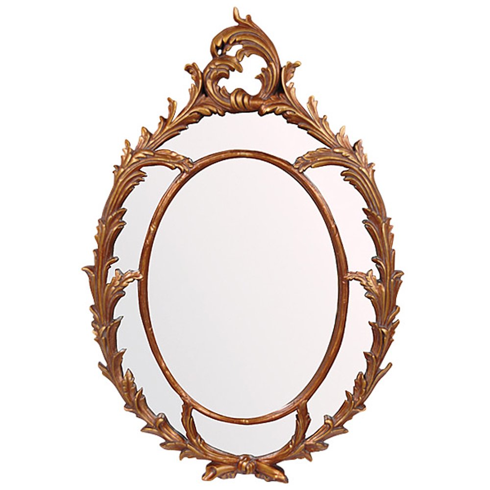 Timeless Reflections By Afd Home 10771802 Delicate Chippendale Mirror, Antique Gold Finish