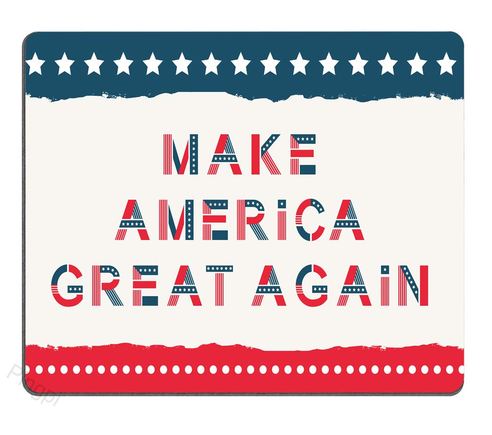 Make America Great Again Mouse Pad Rectangle Non-Slip Rubber Mousepad 9.5 X 7.9 Inch (240Mmx200Mmx3Mm)