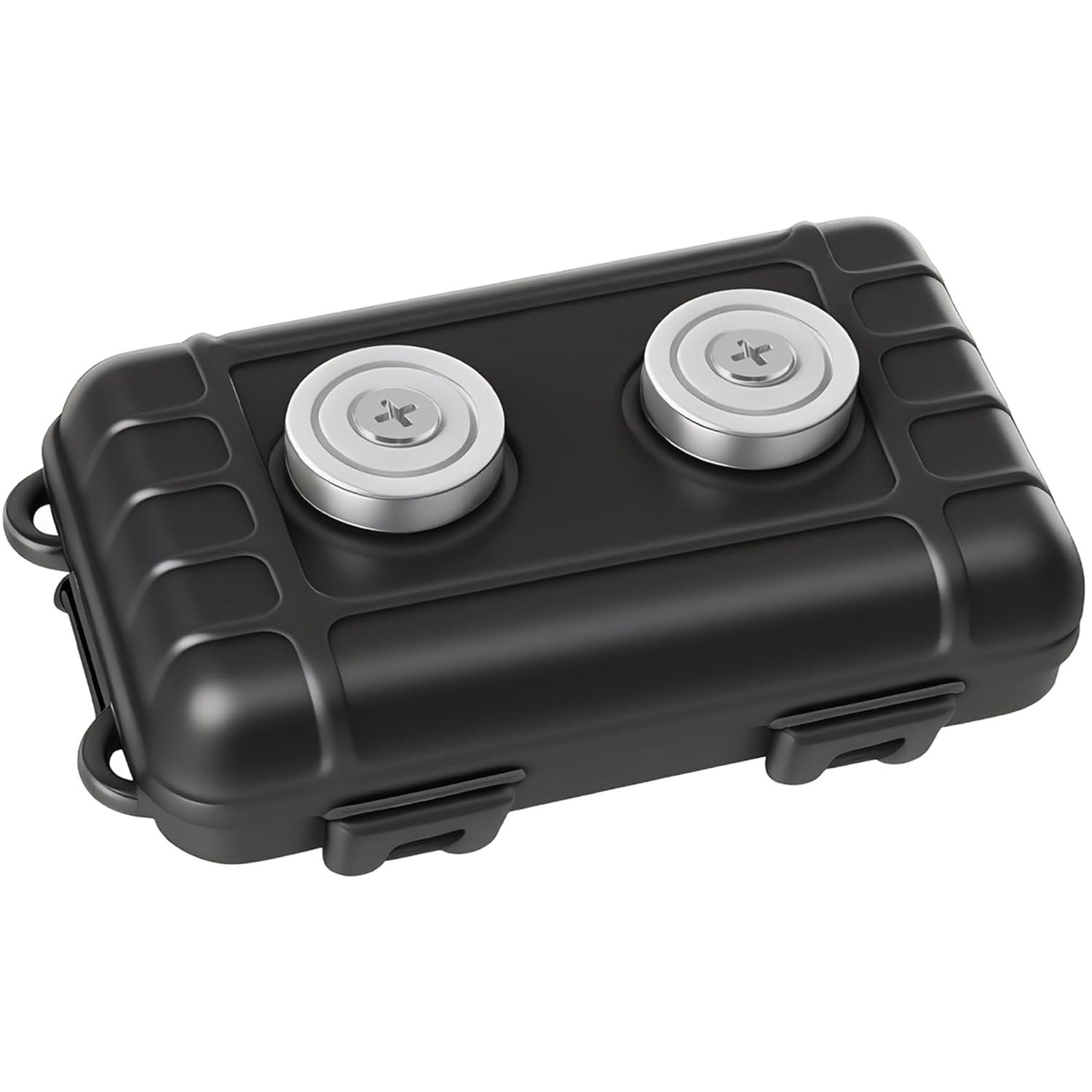 Hairchens Magnetic Key Holders Hidden Under Car, Hide Key Box With Strong Magnet For Storage Key Indoors, Outdoors, Hider Key On