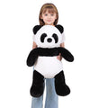 Ffxiong 24 ' Giant Panda Bear Stuffed Animal Plush Toy Cute Soft Body Panda Pillow Kawaii Big Doll, Gift For Kids Boy Girl Birt