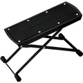 Ujeavette Adjustable Guitar Footrest AntiSlip Foldable Guitar Footstool For Guitarists, Black
