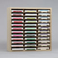Stamp-N-Storage Standard Ink Pad Holder 36 - Stores 36 Stamp Pads (Wall Mount)