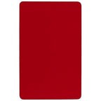 Flash Furniture 36X72 Rec Red Activity Table, 36 W X 72 L