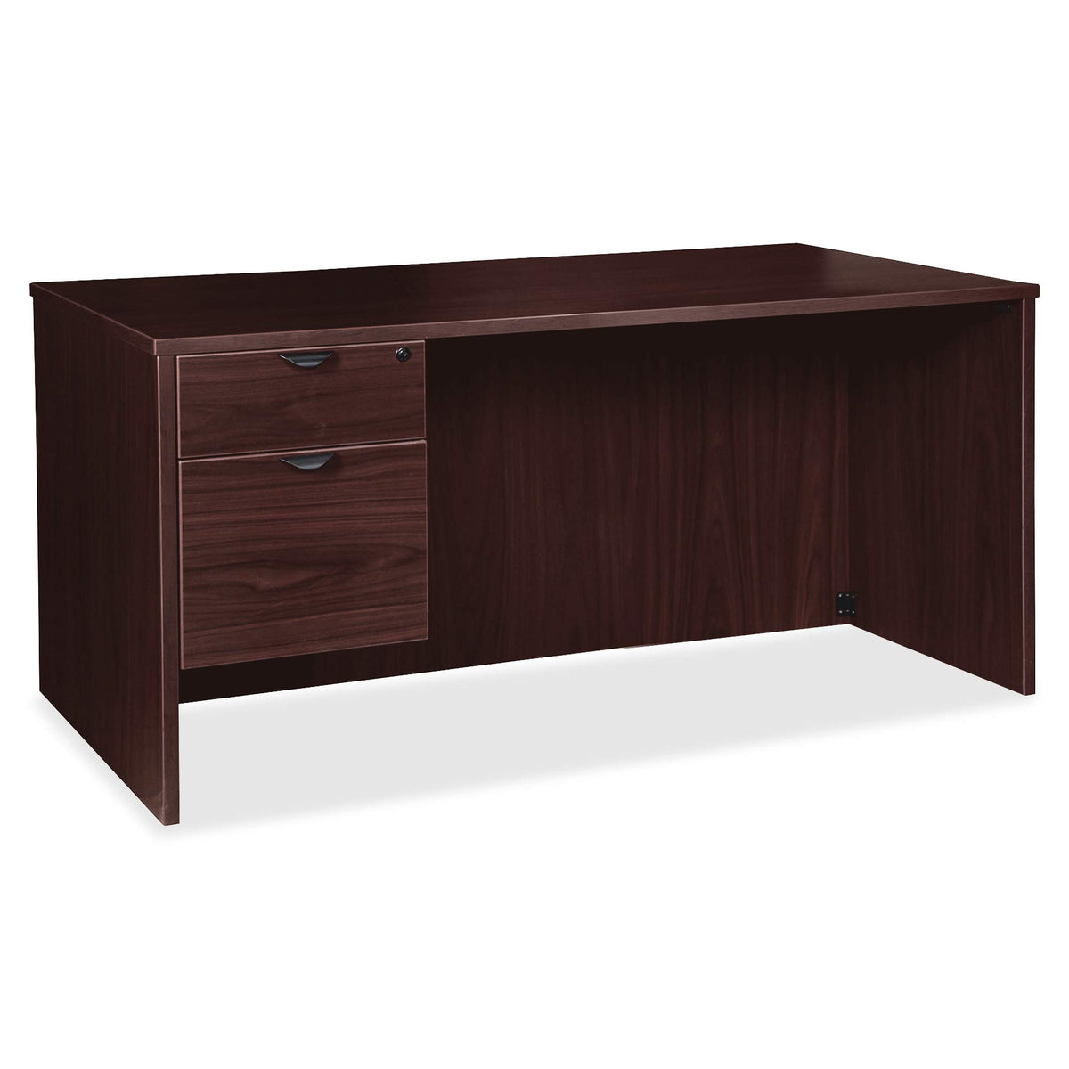 Llrpd3066Qles - Lorell Prominence 2.0 Espresso Laminate Box/File Left-Pedestal Desk - 2-Drawer