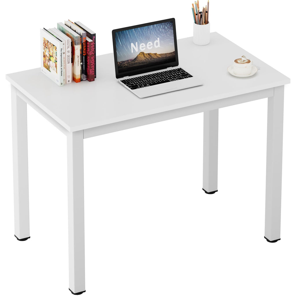 Need Small Table - 31.5 Inch Study Desk For Narrow Spaces,Sturdy And Heavy Duty Study Workstation For Laptop-Easy Assembly Homework Desks Ac3Dw8040