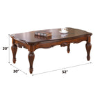Acme Dreena Coffee Table, Cherry Finish