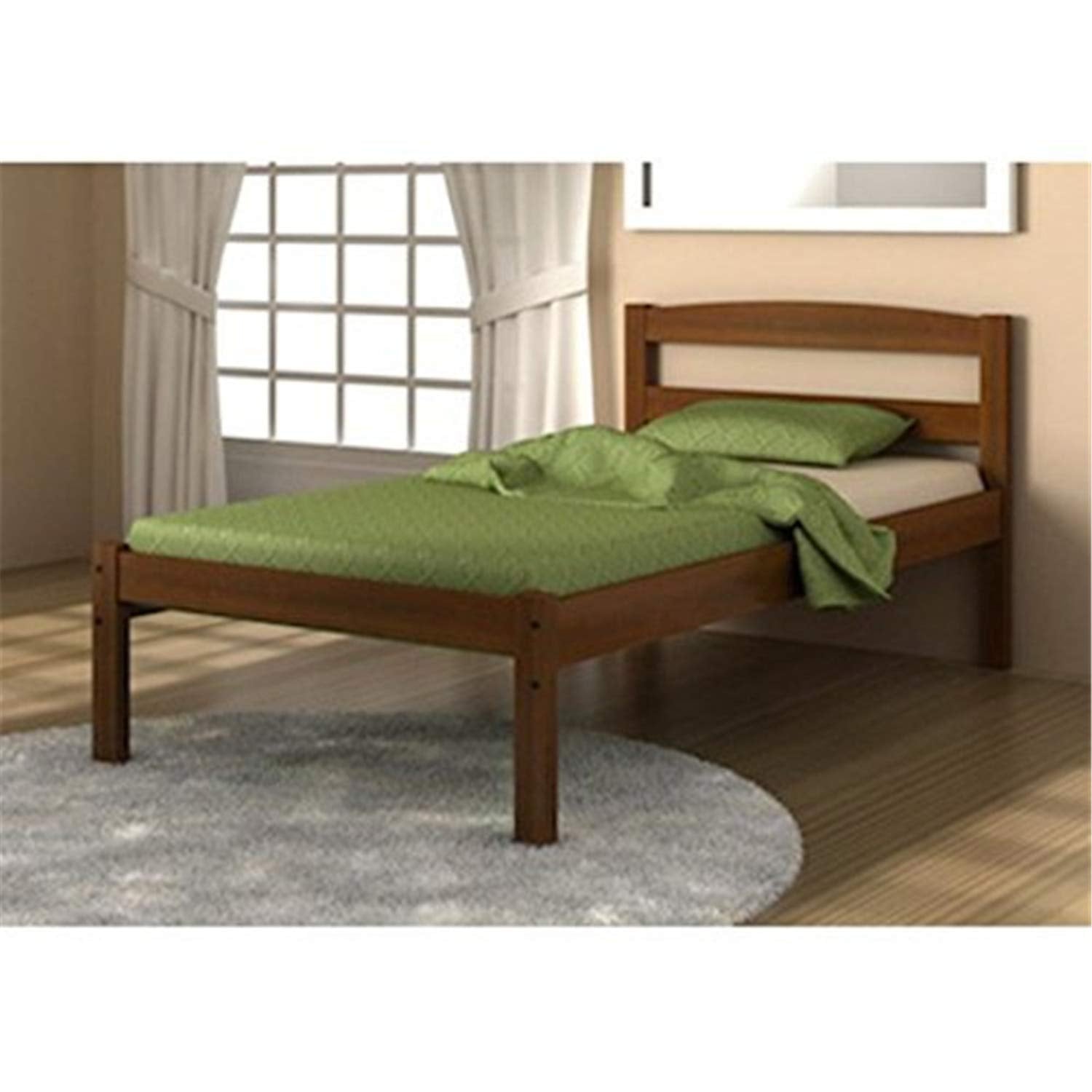 Donco Trading Company 575-Te Light Espresso Twin Econo Bed