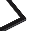 18x48 Frame Black Picture Frame - Complete Modern Photo Frame Includes UV Acrylic Shatter Guard Front, Acid Free Foam Backing Bo