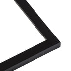 12x18 Frame Black Picture Frame - Complete Modern Photo Frame Includes UV Acrylic Shatter Guard Front, Acid Free Foam Backing Bo