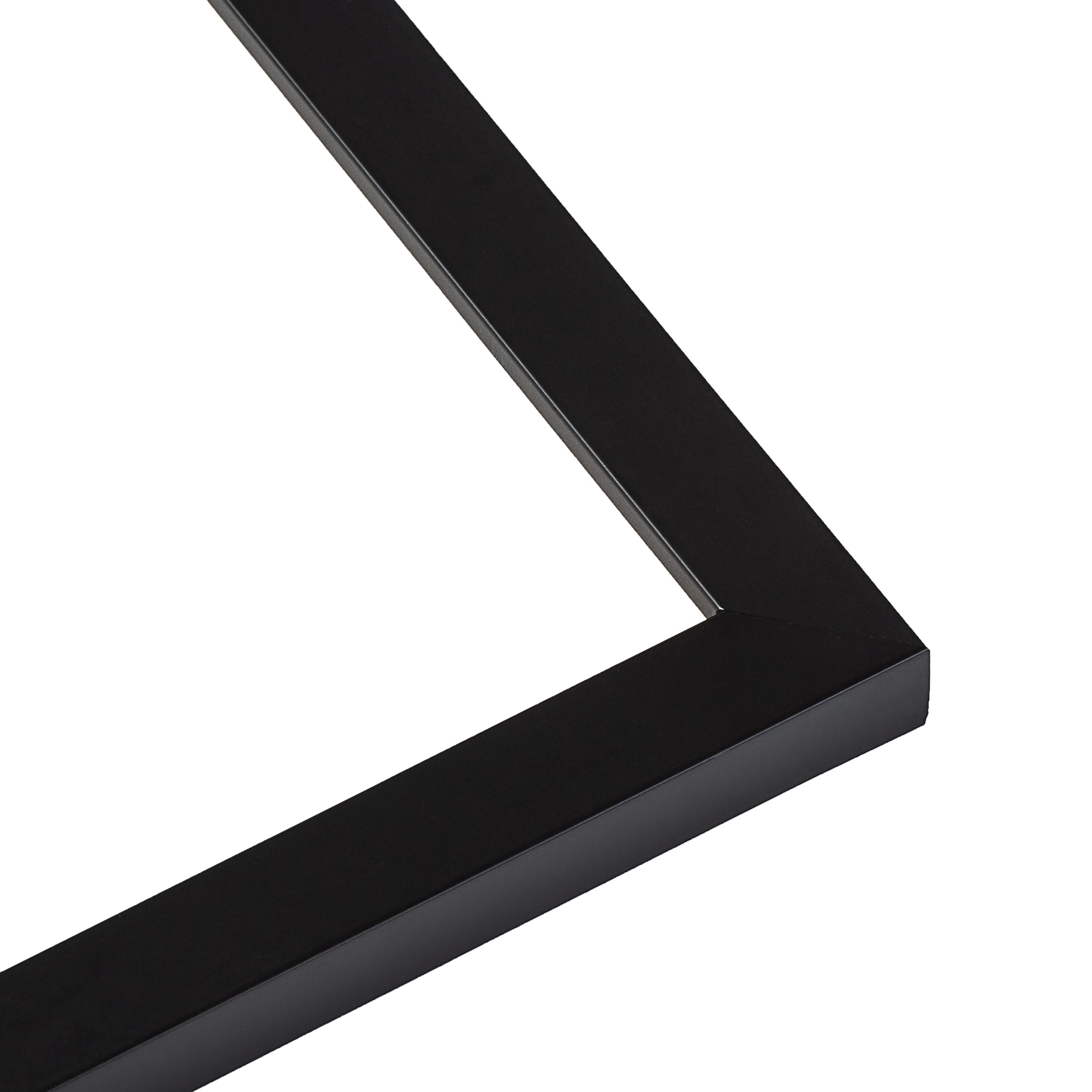 12x18 Frame Black Picture Frame - Complete Modern Photo Frame Includes UV Acrylic Shatter Guard Front, Acid Free Foam Backing Bo