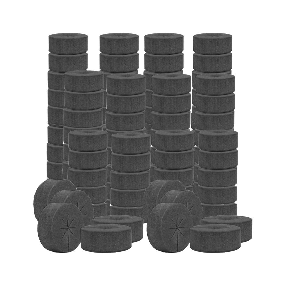 Sucohans 200 Pack Cloning Collars Inserts Premium Grade Foam, Cloner Collars, Better Than Neoprene For Hydroponics Plant Germina