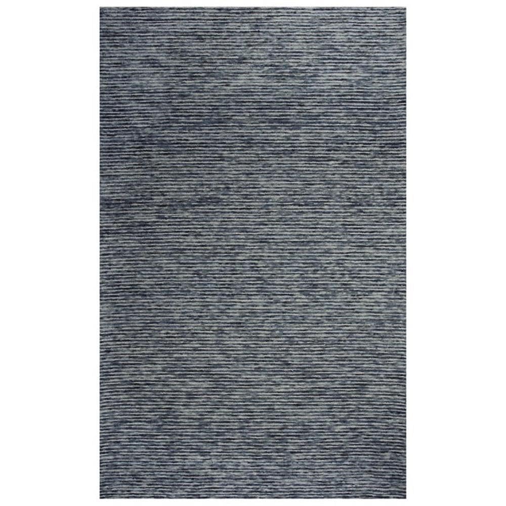 Rizzy Home Alora Decor Laine 5'X7'6" Stripes Blue/Beige Hand-Tufted Area Rug