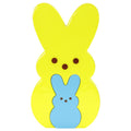 Animal Adventure | Peeps | 9    Collectible Yellow And Blue Wooden Nesting Bunnies