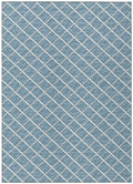 Dalyn Rugs York Yo1 Sky Blue 3' X 5' Indoor Outdoor Area Rug, Easy Clean, Machine Washable, Non Shedding, Bedroom, Living Room, Dining Room, Kitchen, Patio Rug