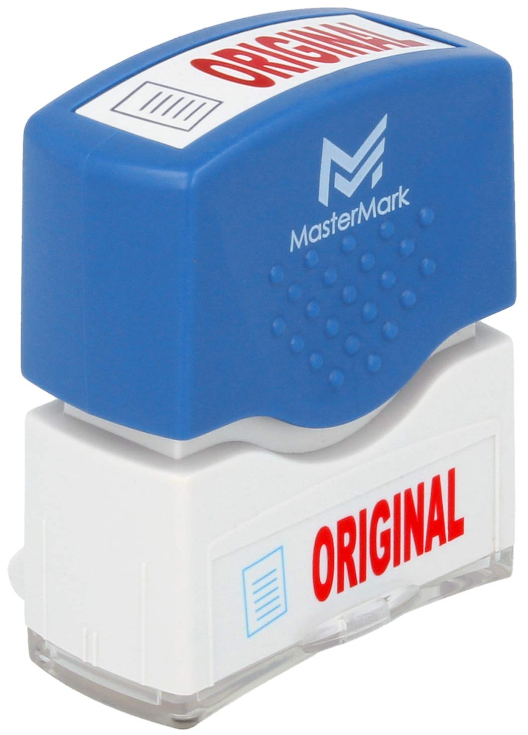 Mastermark Premium 2-Color Pre-Inked Office Stamp (Original)