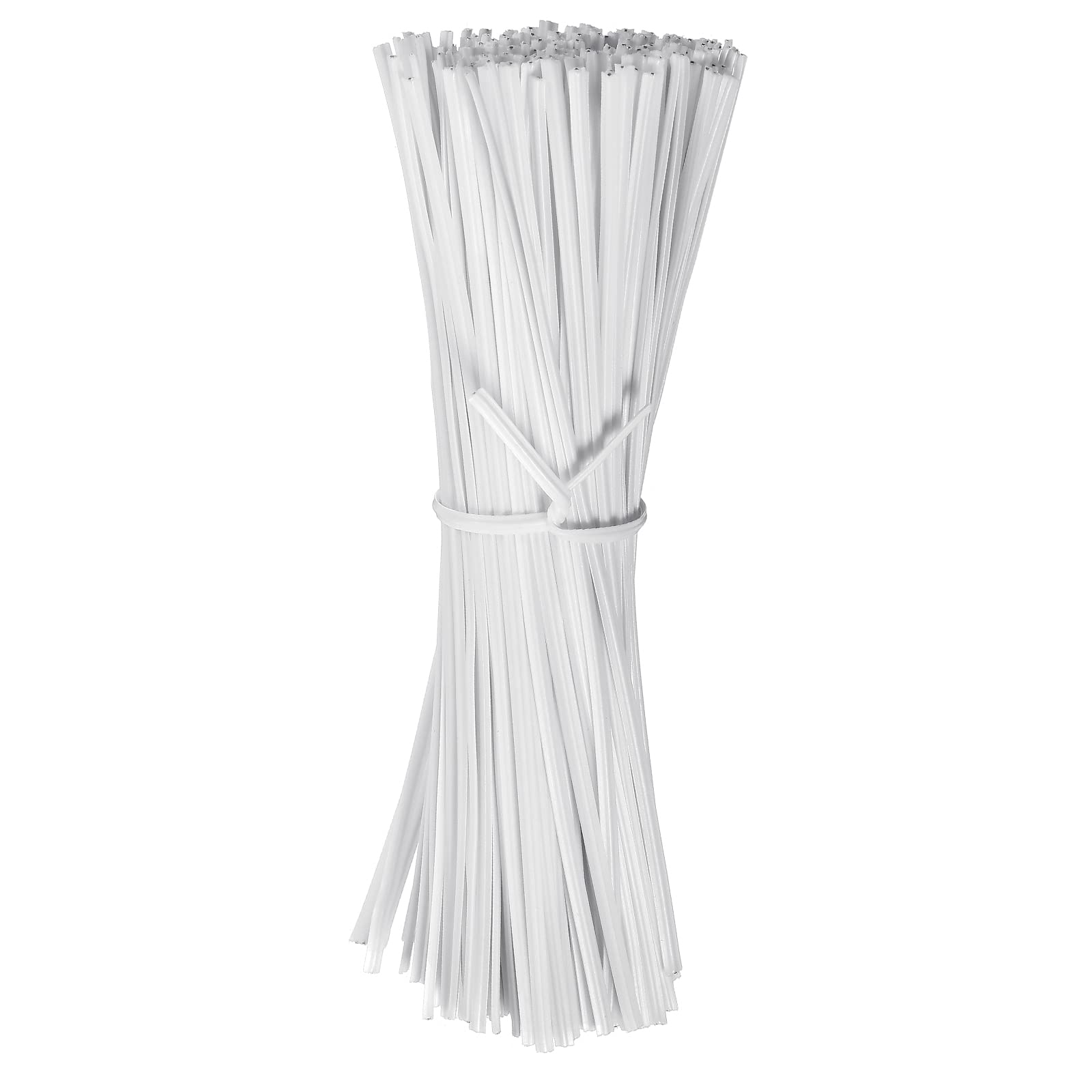 Willbond 200 Pieces 4.72 In Wire Twist Flexible Plant Ties, Nose Clips Nose Bridge Bracket Diy Wire, Garden Plant Twist Tie Plas