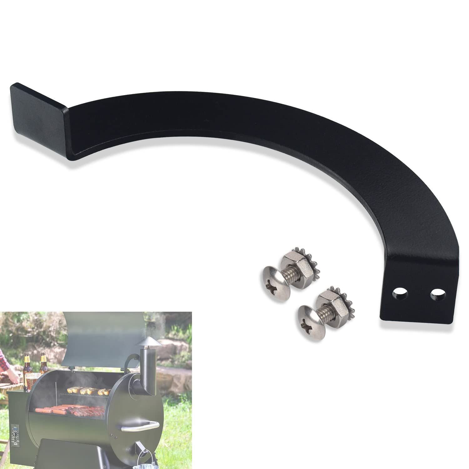 Grill Lid Door Stop Arc Right Side Bca002 For Most Traeger Grills, Century 885, Eastwood 22, Eastwood 34 Unior Elite 20, Lil Tex