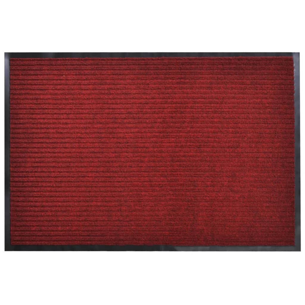 Vidaxl Door Mat Red Pvc Door Mat 2' 9&quot; X4' 9&quot; Entrance Floor Furniture Home