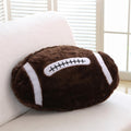 Xiyuan22Inch Rugby Sports Pillow Plush Stuffed Sports Balls Toys Fluffy Durable Throw Pillow Cushion Sofa Room Decoratio Soft Sp