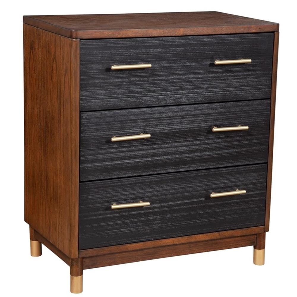 Alpine Furniture Belham 3 Drawer Small Chest