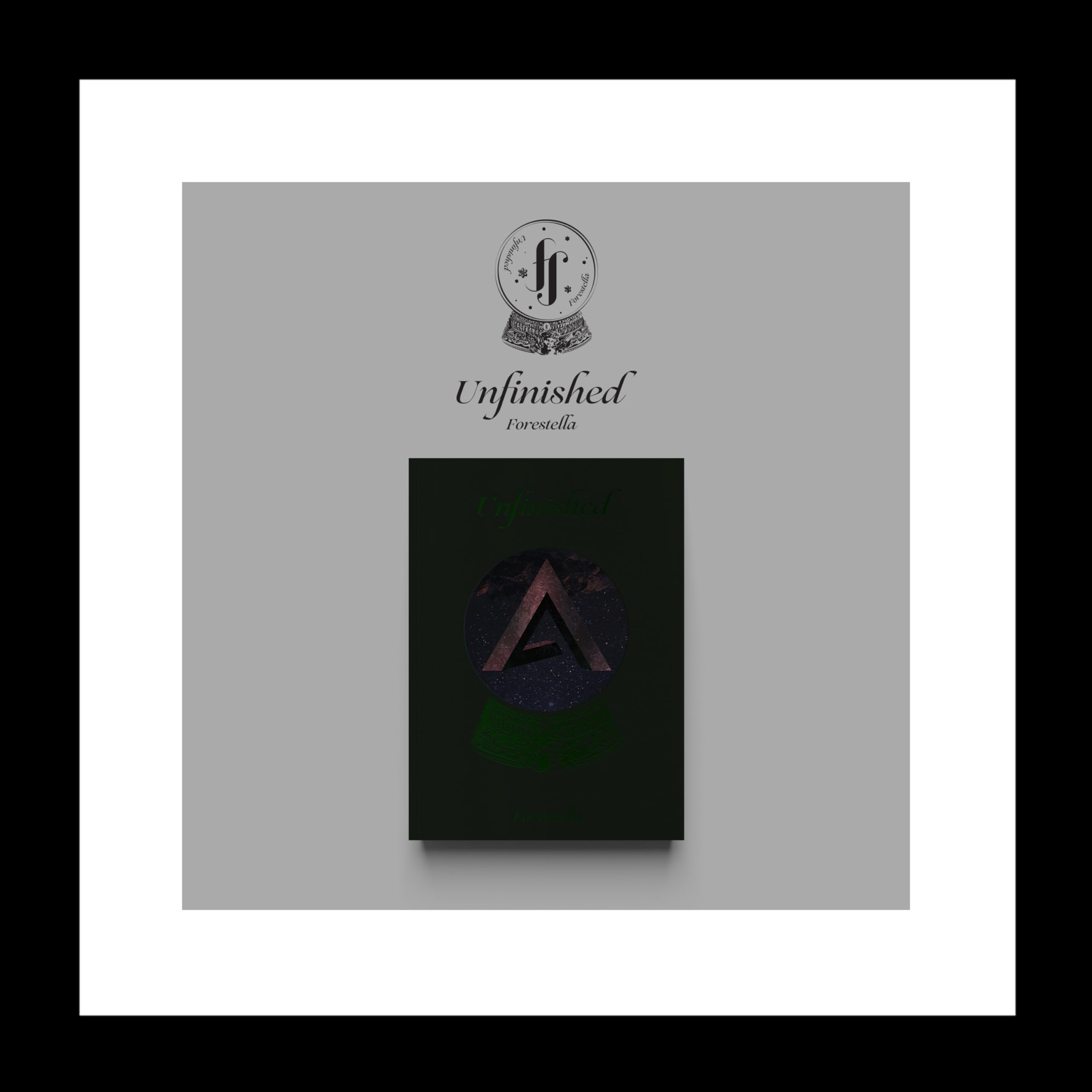 Forestella Unfinished Album Cd+Photobook+Postcard+Photocard+Bookmark+Tracking Sealed