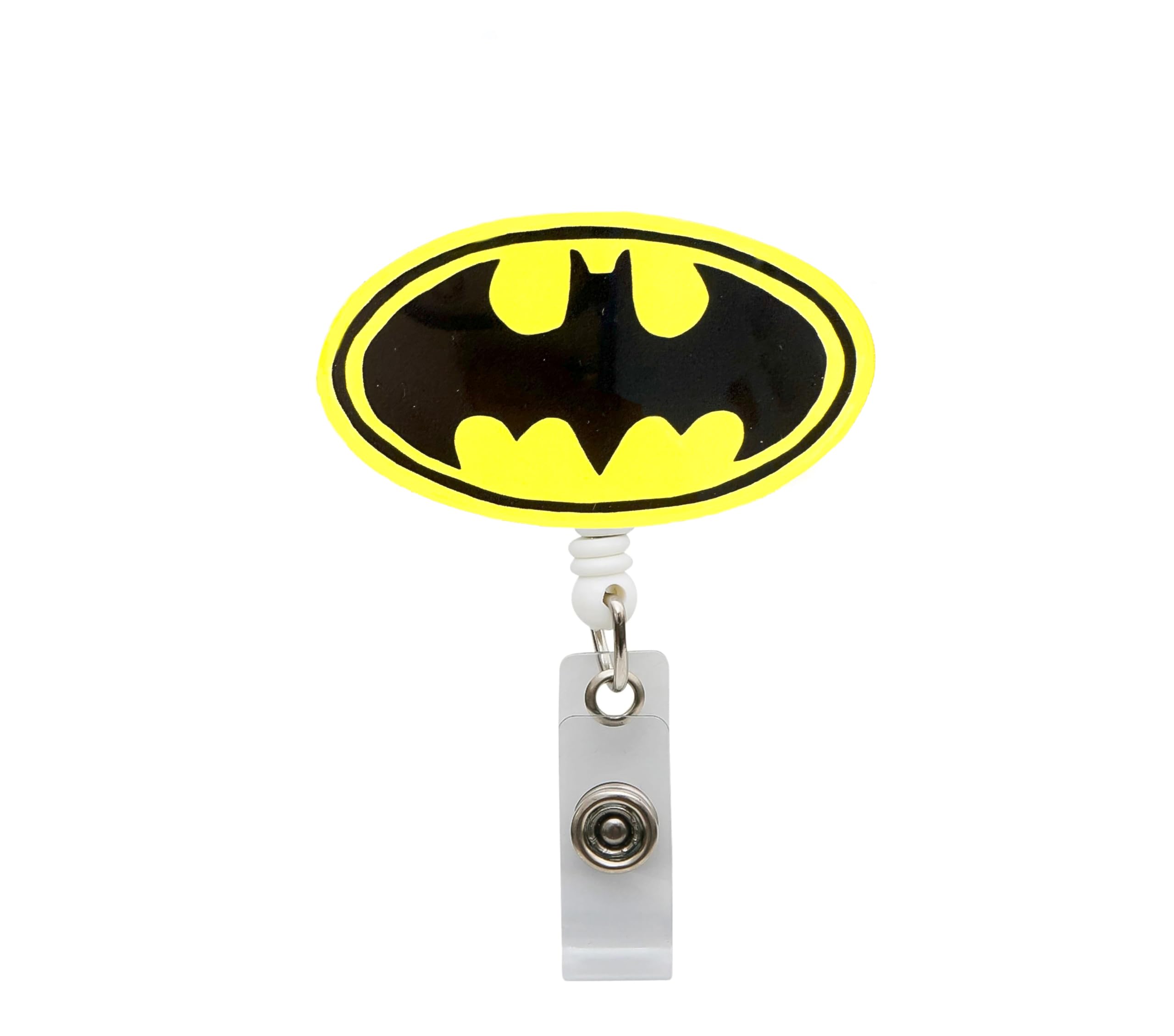 Batman Nurse Badge Reel - Retractable Id Holder For Nurses Hospitals Doctors And Office Staff | Show Your Pride For Batman And S