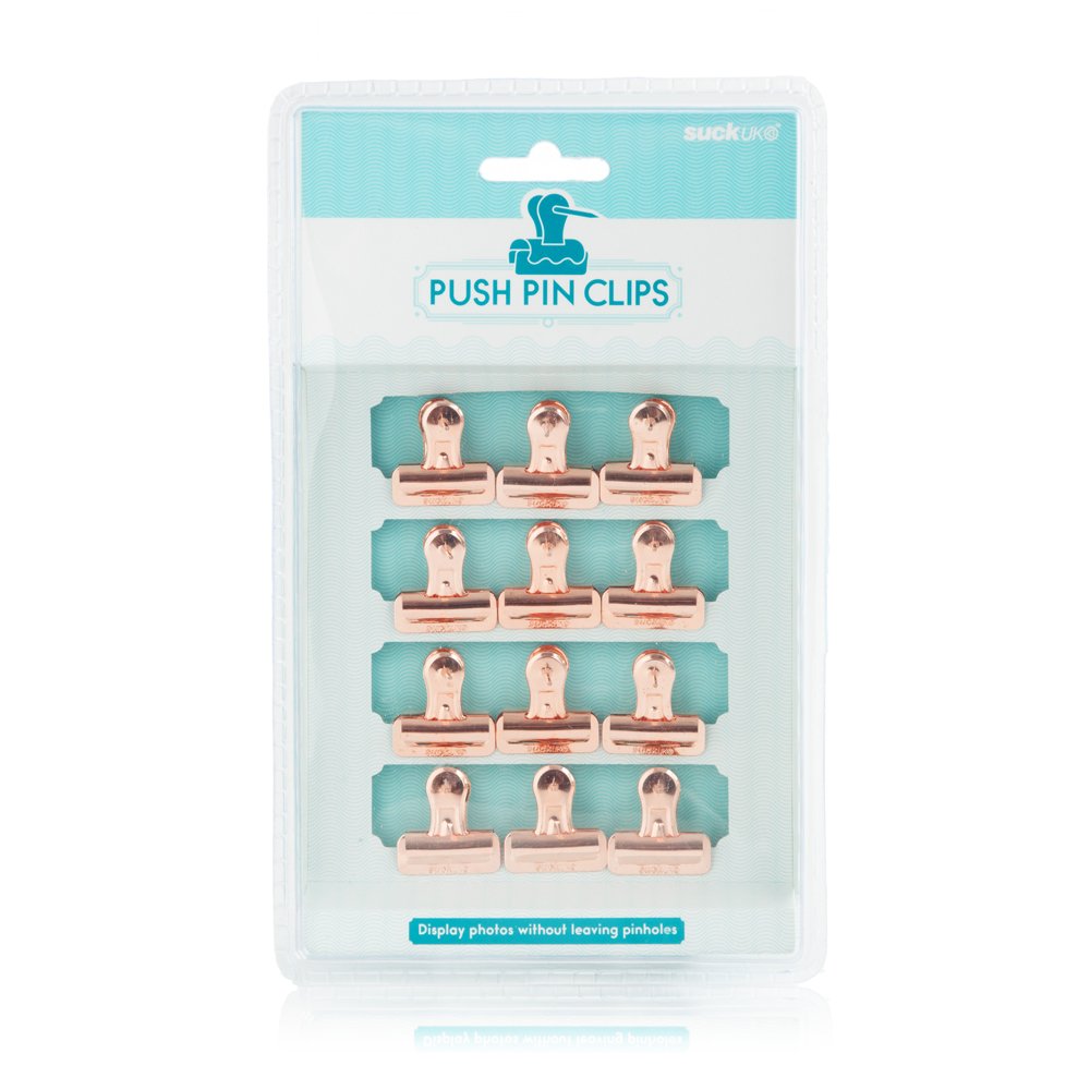 Suck Uk - Rose Drawing Push Pins | Office Desk School & Home Decor | Cork Board Tacks Paper Clips & Photo Binder |
