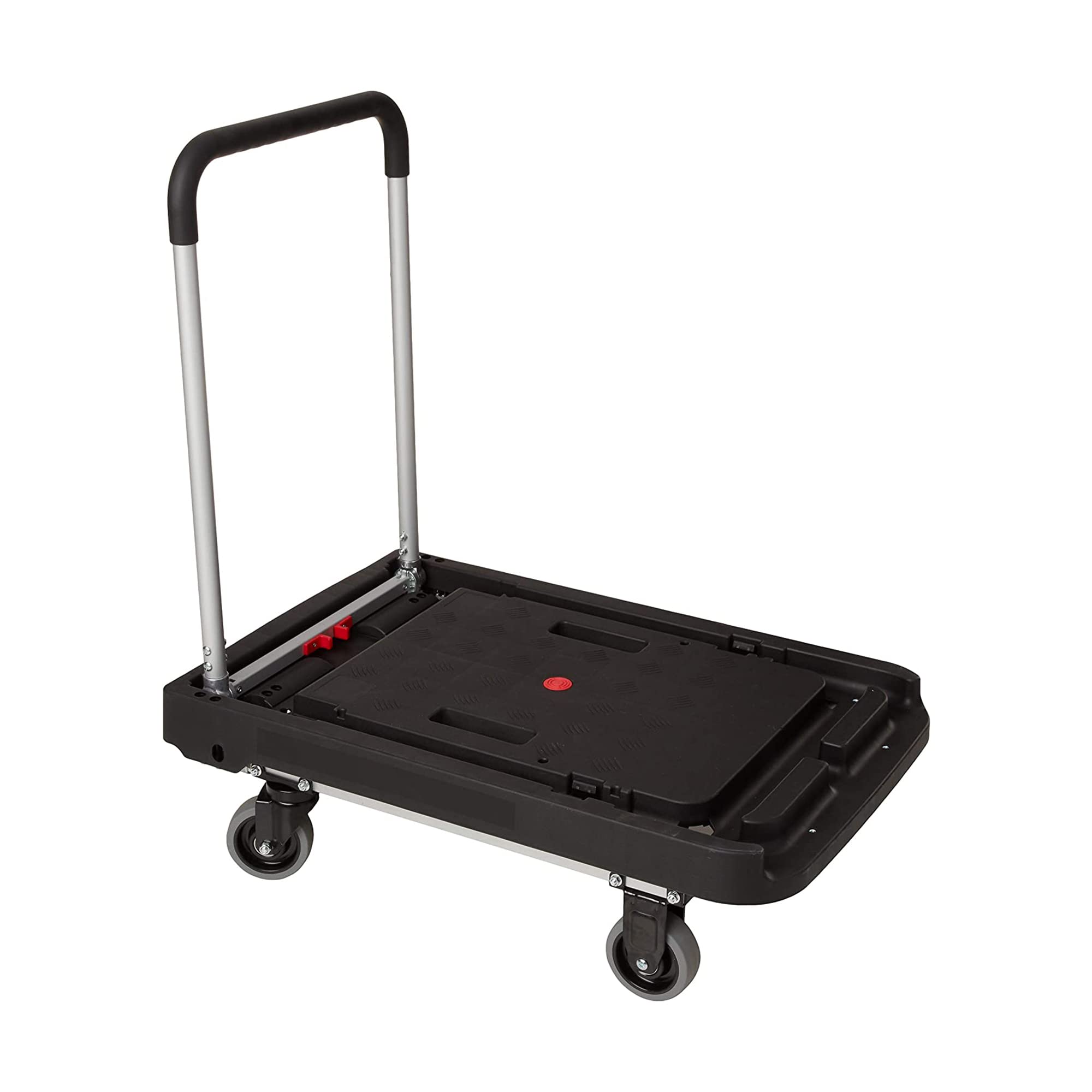 Magna Cart Foldable Dolly Cart, Platform Hand Truck With Wheels, 500 Lbs