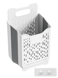 Spreezy Collapsible Laundry Basket Plastic,Small Laundry Hamper 18L(4.5Gal)