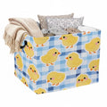 Cute Chicken Laundry Hamper 56L Large Laundry Basket with Handles, Foldable Clothes Hamper for Bedroom Bathroom, Decorative Toy 