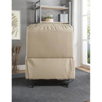 Acme Ixora Faux Leather Upholstered Recliner with Power Lift in Beige
