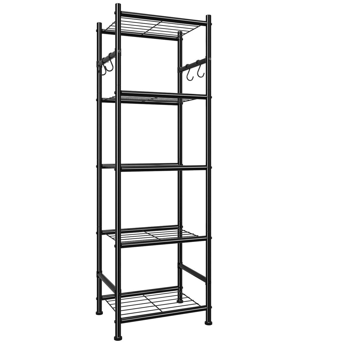 Simple Trending Storage Shelves, 5 Tier Large Capacity Shelf Organizer