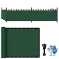 Denforste Privacy Fence Screen - 6' X 50' Fence Covering Privacy Screen Outdoor - Heavy Duty Fencing Mesh Shade Cover For Garden