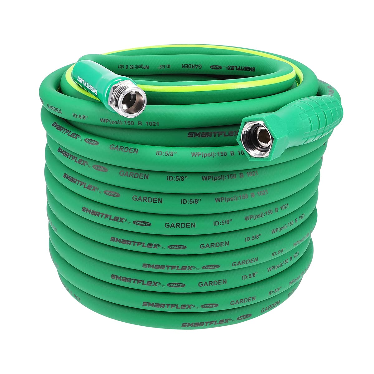 Smartflex Garden Hose, 5/8 In. X 100 Ft., Hybrid, Green - Hsfg5100Gr