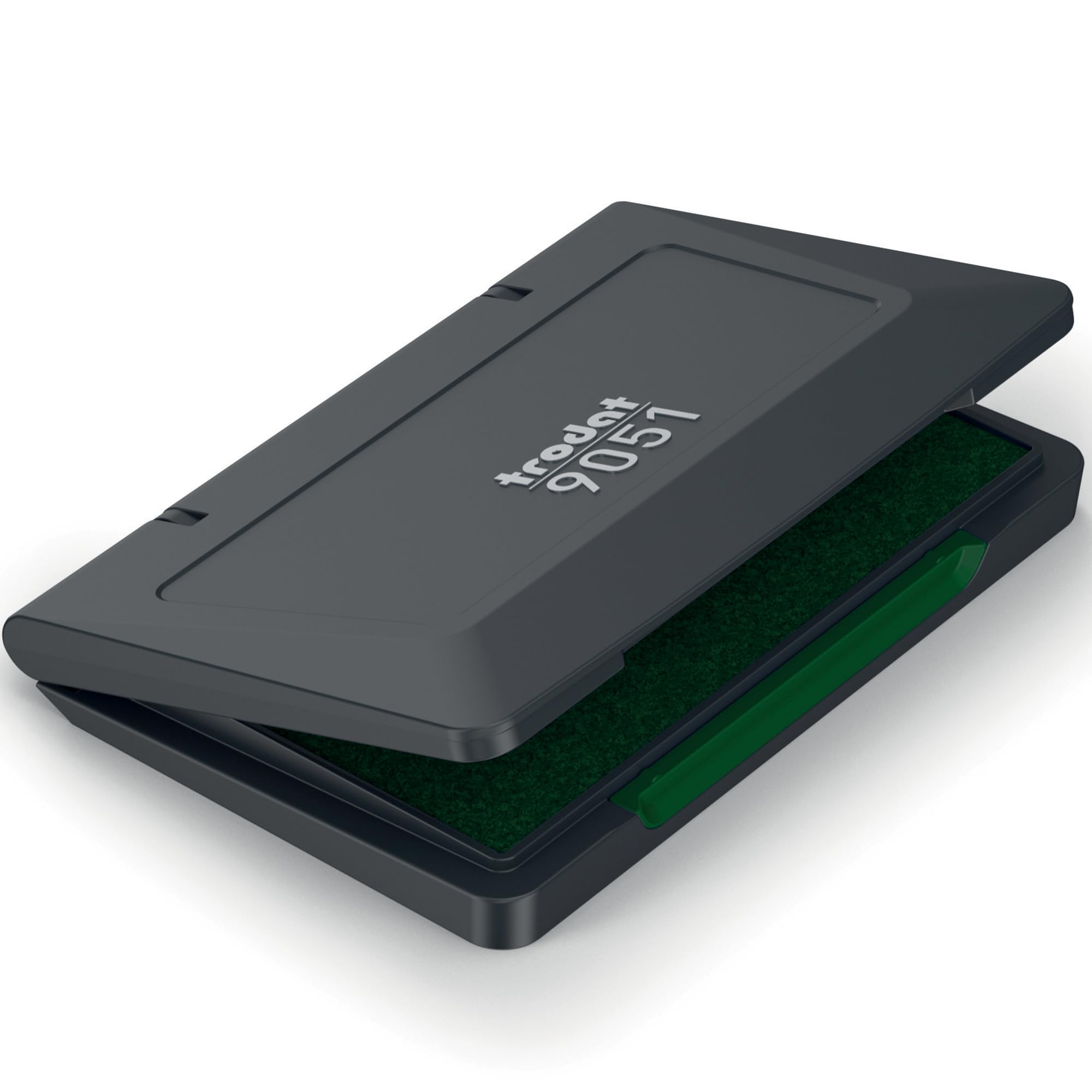 Trodat Ink Pad Business Stamp Pad, Green (Trodat 9051 Green Stamp Pad)