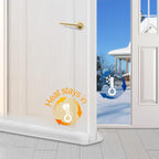 Maxtid 32' Door Draft Stopper White Door Air Draft Stopper Breeze Wind Blocker Bedroom Must Haves 2024 Door Stoppers For Bottom Of Door Small Apartment Doors Essentials