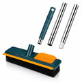 Bathroom Cleaning Brush with Wiper 3 in 1  Heavy Duty 40 inch Long Handle 360 Rotate Floor Scrubber Brush, Tiles Cleaning, Floo