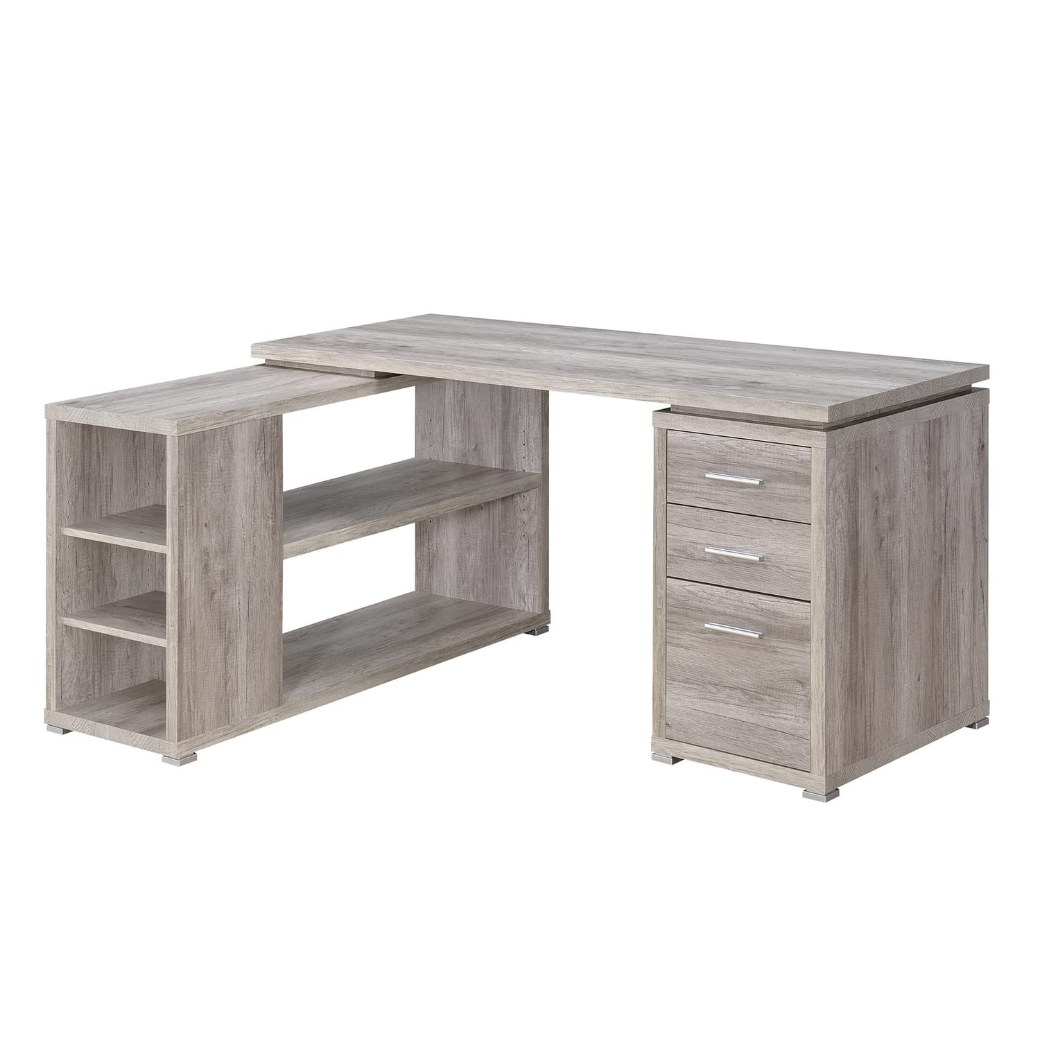 Benzara Office desk Gray