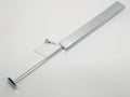 Designer Wardrobe Reversible Closet Valet Rod 11.75 or 13.75 Length with 8.5 Retractable Pullout Extension and Installation Hard