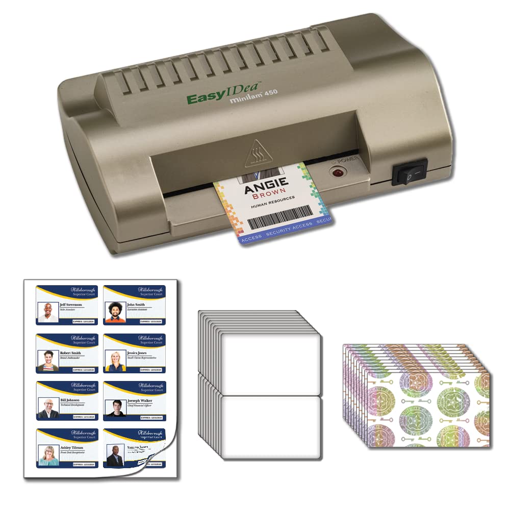 Complete Print @ Home Kit | Makes 50 Pvc Like Id Cards | For Inkjet Printers