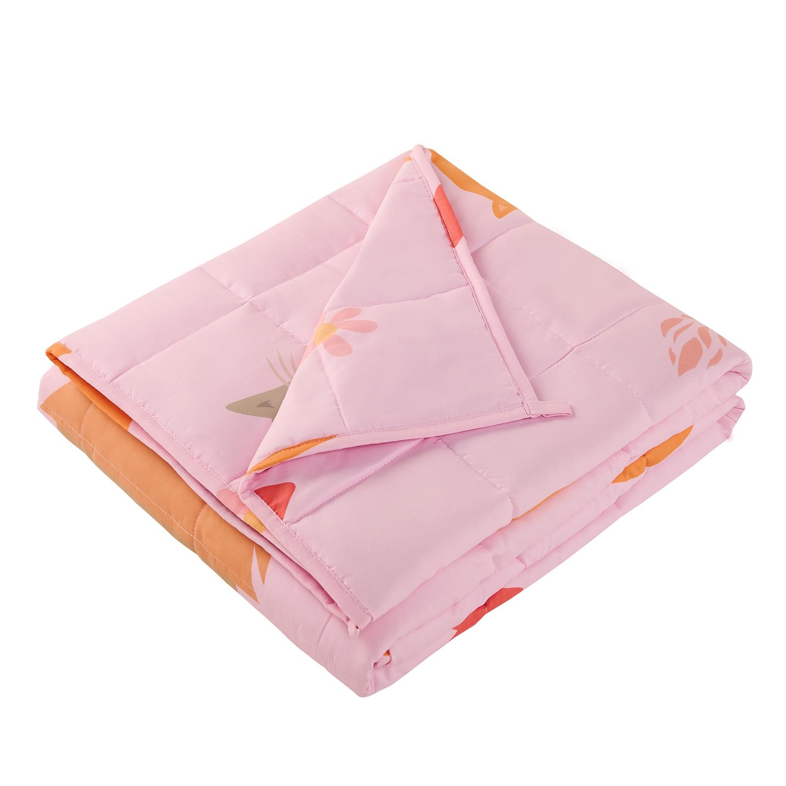 Hosukko Weighted Blanket - Weighted Blanket 3 Lbs Pink Cat Heavy Blanket - Small Size Breathable Blanket(20 * 30 Inches, 3 Lbs)