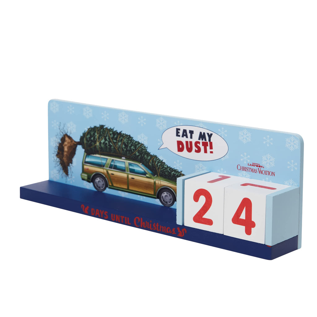 Department 56 National Lampoon'S Christmas Vacation The Griswold Family Car Eat My Dust Advent Countdown Calendar, 3.75 Inch, Mu