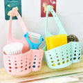 Brezzycloud Kitchen Bathroom Spong, Soap Silicone Hanging Organizer For Faucet Sink With Water Draining Holes (MultiColor) (Set